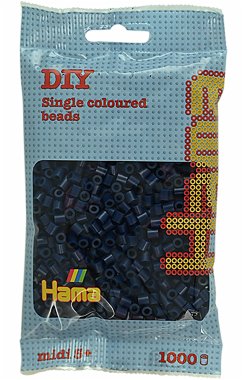 Cover Hama 207-116 - Perlenbeutel 1000 Stck. Nachtblau