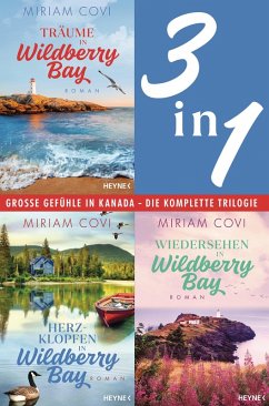 Cover Träume in Wildberry Bay / Herzklopfen in Wildberry Bay / Wiedersehen in Wildberry Bay (3in1-Bundle) (eBook, ePUB)