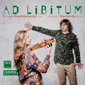 Ad Libitum - Werke Für Violine & Klavier Ad Libitum - Werke Für Violine & Klavier