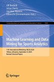 Machine Learning and Data Mining for Sports Analytics (eBook, PDF)