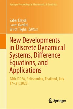 New Developments in Discrete Dynamical Systems, Difference Equations, and Applications (eBook, PDF)