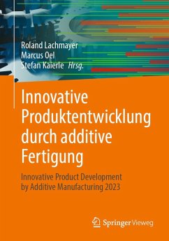 Cover Innovative Produktentwicklung durch additive Fertigung (eBook, PDF)