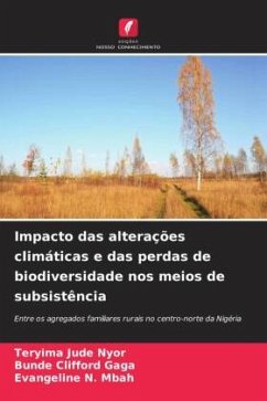 Cover Impacto das alterações climáticas e das perdas de biodiversidade nos meios de subsistência