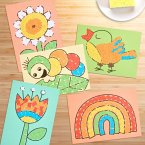 Bastelset - Erstes Kleben Frühlingsbilder Bastelset - Erstes Kleben Frühlingsbilder