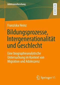 Cover Bildungsprozesse, Intergenerationalität und Geschlecht