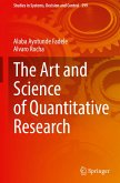 The Art and Science of Quantitative Research The Art and Science of Quantitative Research