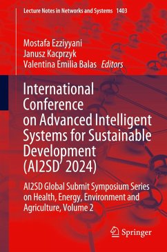 International Conference on Advanced Intelligent Systems for Sustainable Developent (AI2SD 2024)