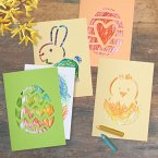 Bastelset - Erstes Malen Kritzelkarten Ostern Bastelset - Erstes Malen Kritzelkarten Ostern