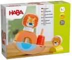 HABA 2012245001 - Steckspiel Löwe, Holz, 7-teilig, Motorikspiel
