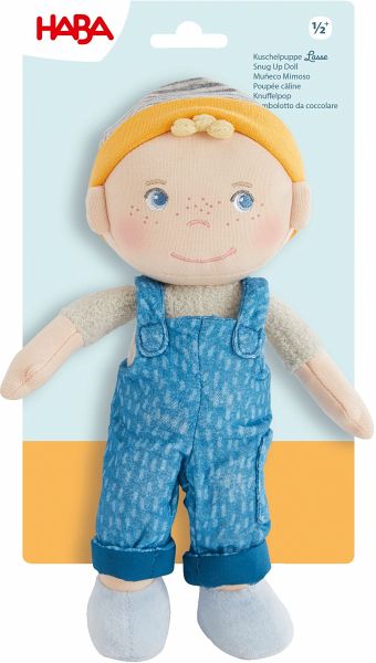 HABA 2011847001 - Puppe Lasse, Stoffpuppe, 25 cm HABA 2011847001 - Puppe Lasse, Stoffpuppe, 25 cm