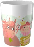 HABA 2012443004 - Becher Prinzessin & Pferd 1, Melamin, Höhe: 9 cm