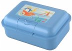 HABA 2012442001 - Brotdose Pinguin, blau, mit Trennfach, 16,7x12x6,5 cm