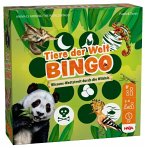 HABA 2012719001 - Tier der Welt BINGO, Wissens-Wettstreit durch die Wildnis