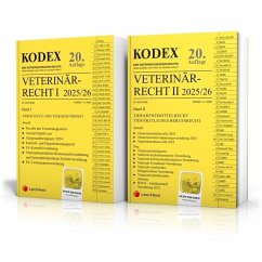 Cover KODEX Veterinärrecht I+II 2025