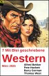 7 Mit Blei geschriebene Western März... - Bild 1