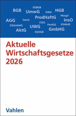 Cover Aktuelle Wirtschaftsgesetze 2026