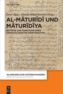 Cover Al-M¿tur¿d¿ und M¿tur¿d¿ya