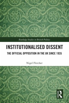 Cover Institutionalised Dissent