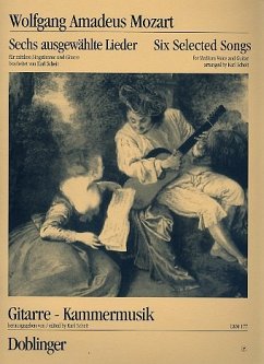 Cover 6 ausgewählte Lieder für mittlere Singstimme und Gitarre