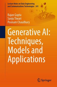 Cover Generative AI: Techniques, Models and Applications (eBook, PDF)