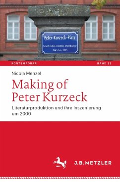 Cover Making of Peter Kurzeck (eBook, PDF)