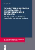 De Gruyter Handbook of Sustainable Entrepreneurship Research