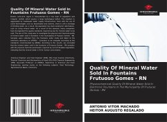 Cover Quality Of Mineral Water Sold In Fountains Frutuoso Gomes - RN