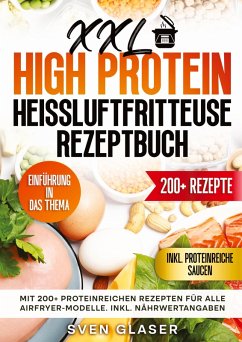 Cover XXL High Protein Heißluftfritteuse Rezeptbuch