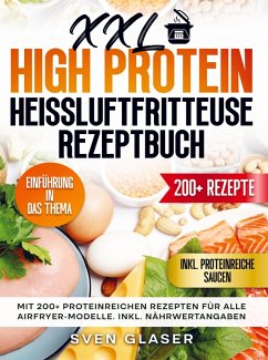 Cover XXL High Protein Heißluftfritteuse Rezeptbuch