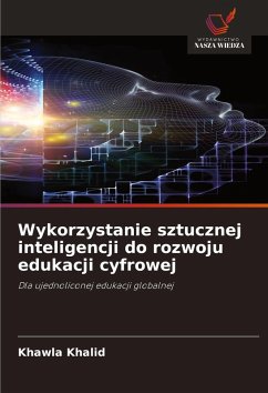 Cover Wykorzystanie sztucznej inteligencji do rozwoju edukacji cyfrowej
