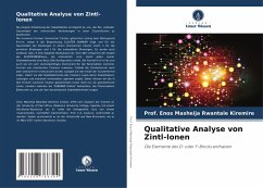 Cover Qualitative Analyse von Zintl-Ionen
