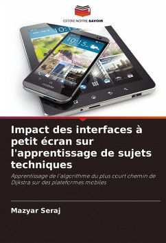 Cover Impact des interfaces à petit écran sur l'apprentissage de sujets techniques
