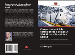 Comportement à la corrosion de l'alliage A 356 Al dans les pluies acides Cover Comportement à la corrosion de l'alliage A 356 Al dans les pluies acides