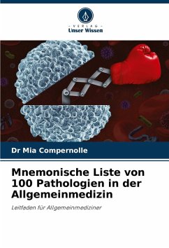 Cover Mnemonische Liste von 100 Pathologien in der Allgemeinmedizin