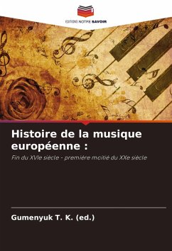 Cover Histoire de la musique européenne :