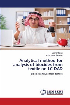 Analytical method for analysis of biocides from textile on LC-DAD Analytical method for analysis of biocides from textile on LC-DAD