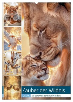 Cover Zauber der Wildnis (Wandkalender 2026 DIN A2 hoch), CALVENDO Monatskalender