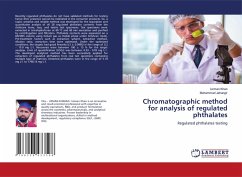Chromatographic method for analysis of regulated phthalates - Khan, Uzman;Jahangir, Muhammad