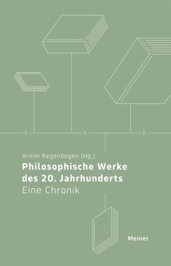 Cover Philosophische Werke des 20./21. Jahrhunderts (eBook, PDF)