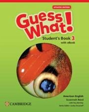 Cover Guess What! American English Level 3 Student's Book with eBook Updated