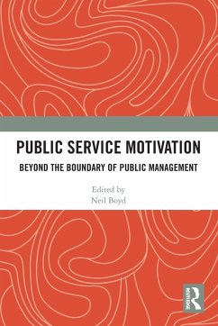 Cover Public Service Motivation