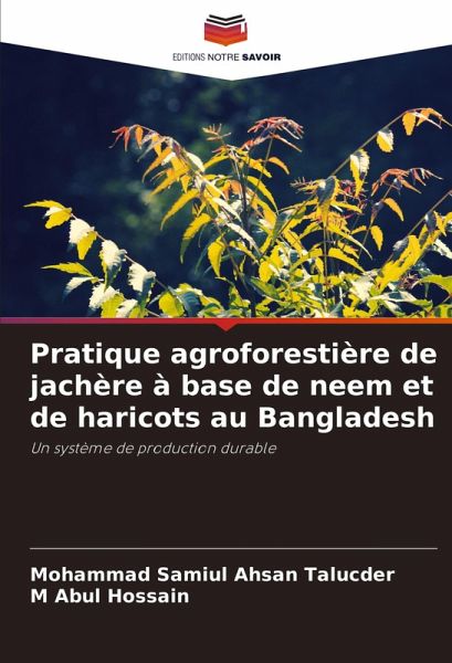 Pratique agroforestière de jachère à base de neem et de haricots au Bangladesh Pratique agroforestière de jachère à base de neem et de haricots au Bangladesh