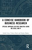 A Concise Handbook of Business Research
