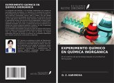 EXPERIMENTO QUÍMICO EN QUÍMICA INORGÁNICA EXPERIMENTO QUÍMICO EN QUÍMICA INORGÁNICA