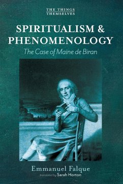 Spiritualism and Phenomenology Spiritualism and Phenomenology