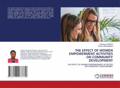 Cover THE EFFECT OF WOMEN EMPOWERMENT ACTIVITIES ON COMMUNITY DEVELOPMENT