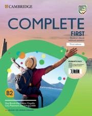 Complete First Student's Pack (Student's Book Without Answers and Workbook Without Answers) English for Spanish Speakers - Brook-Hart, Guy; Copello, Alice; Passmore, Lucy; Uddin, Jishan; D'Andria Ursoleo, Jacopo; Gralton, Kate