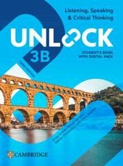 Cover Unlock Level 3b Listening, Speaking and Critical Thinking Student's Book with Digital Pack