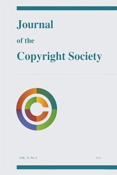 Cover Journal of the Copyright Society, Volume 71(2)