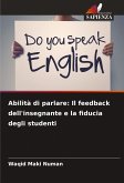 Abilità di parlare: Il feedback dell'insegnante e la fiducia degli studenti
